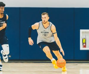 Quite a journey: Erik Stevenson has made many moves in the transfer portal, but has found a home at WVU